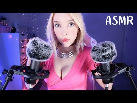 100% ASMR INTENSE TINGLES 💙YOU will fall asleep, I'm HERE, Close up Mouth Sounds Ear to Ear