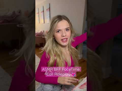 ASMR Preview: BFF FaceTime Call🫶 Getting Ready For A Party 💞 (mobile friendly video)