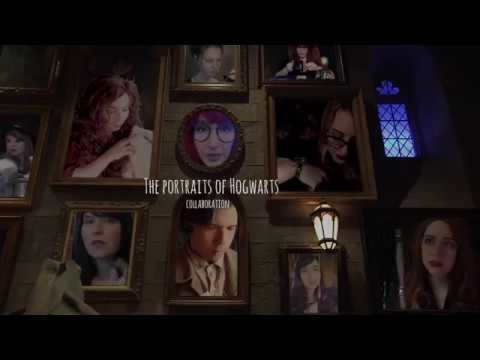 The portraits of Hogwarts Trailer | ASMR COLLAB