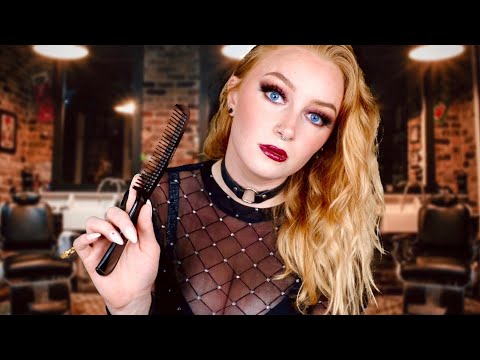 #ASMR | Barber Shop Roleplay | Professional Haircut and Style ~ Gender Neutral 🌈