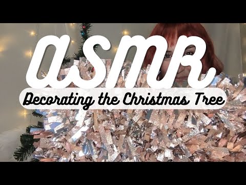ASMR Christmas | Decorating the Christmas Tree 🎄