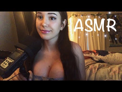 ASMR | Relaxing Whisper Ramble (sk, tingles, and unintelligible whispers)