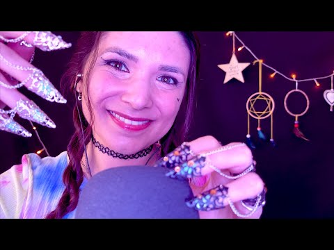 ASMR Tapping and Scratching with My New Claws - Background ASMR, Personal Attention, German/Deutsch