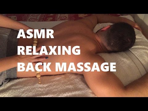 ASMR Relaxing Back and Shoulder Massage