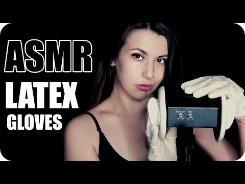 ASMR The perfect sound of LATEX GLOVES 💦 ASMR Ears Massage