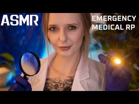 ASMR Emergency Visit - Doctor is Getting Something out of  YOUR Eye and Eye Exam (Medical Roleplay)