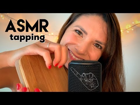 ASMR ❥ Fast Tapping for Tingles to Help you Sleep & Relax (Glass, Bamboo, Wood, Steel...)