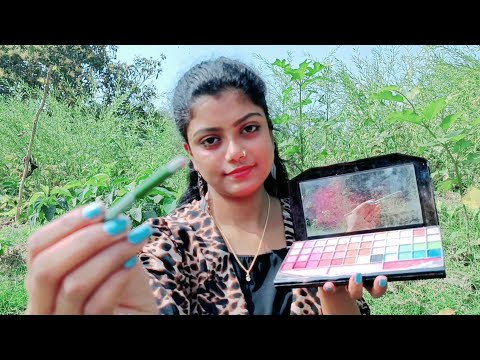 ASMR | Outdoor | Doing Your Makeup Application  ( First And Aggressive) 💄💋