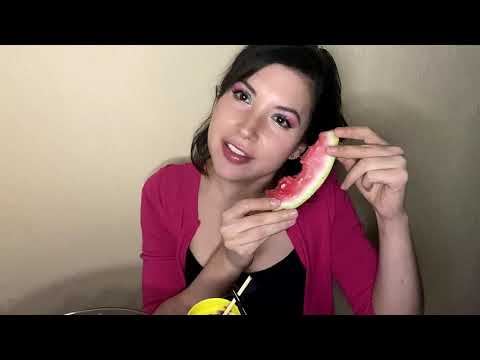 🍉 ASMR Comiendo Sandía | ASMR Eating Watermelon | ASMR Eating Sounds | Marisol ASMR