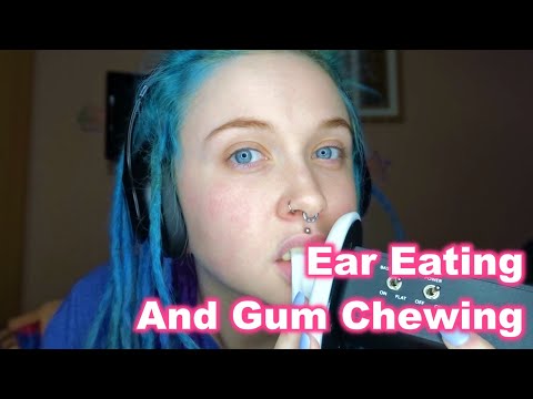 ASMR Ear Eating And Chewing Gum