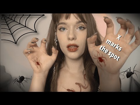 ASMR X Marks The Spot: spiders crawling up your back