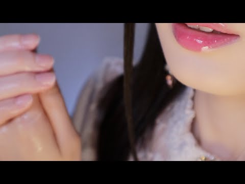 ASMR Oil Ear Massage with Closeup Whispering👂
