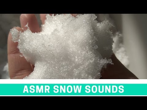 ASMR Triggers ,  snow sounds.