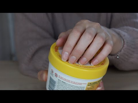 ASMR Tapping & Scratching Plastic Container (No Talking)