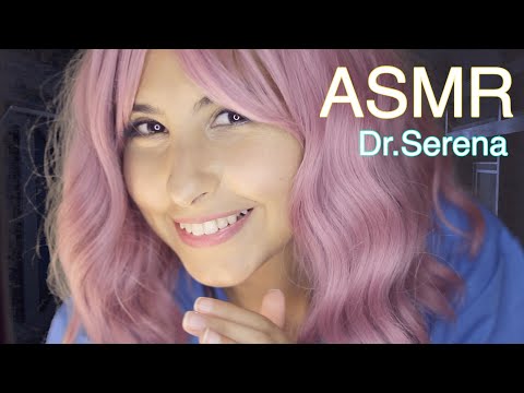ASMR Arabic دكتورة سيرينا - اختبار سمع | ASMR Doctor Serena - Hearing Test