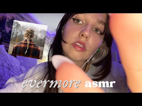 ASMR | softly singing taylor swift evermore songs 🍂🍾