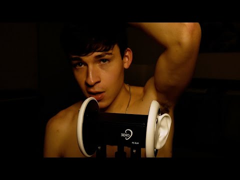 Your boyfriend passionately kissing & deep cleaning your ears for sleep ASMR