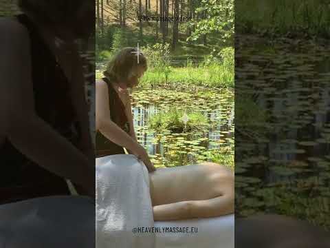 ASMR massage therapy video - asmr massage back female