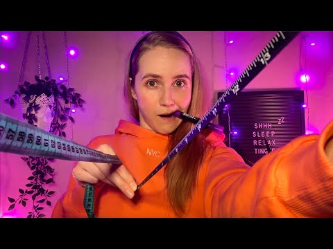 ASMR Fast & Aggressively Measuring You