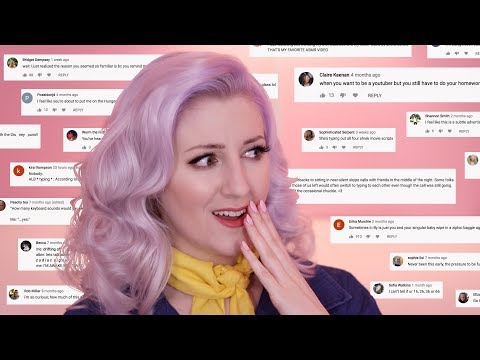 Reading YOUR Comments on my Videos!! ASMR (soft spoken)