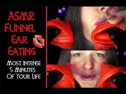 ASMR | Funnel Ear Eating 👅 Most Intense 5 Minutes Of Your Life.