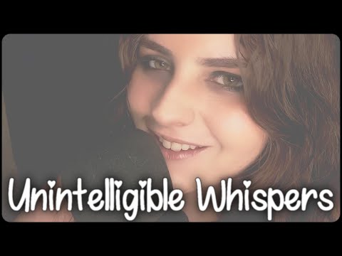 ♥ Quick ASMR Unintelligible Whispers ♥ Super intense mouth sounds for you! ~