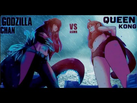 Godzilla Chan vs Queen Kong Audio Roleplay ft. VividlyASMR & TechnoAudio (Godzilla chan part 2)