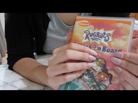 ASMR Childhood Boy's Room Triggers -  Toys, PSP,  Magazines, Videos