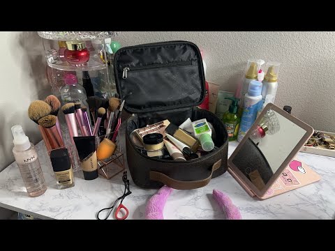 ASMR| POV: You are doing your makeup 💄- lots of rummaging sounds