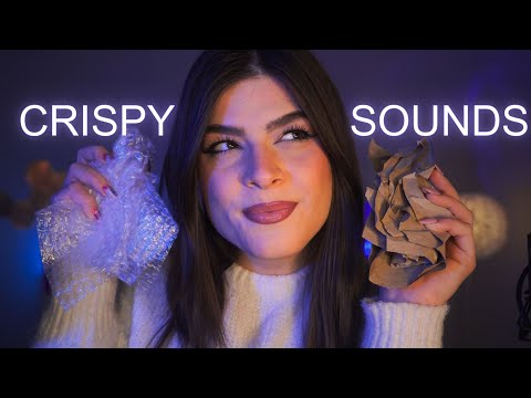 Crispy ASMR 🔥100% Tingles con questi Triggers (Plastic & Paper Sounds)