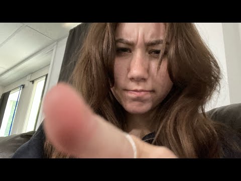mouth sounds with lots of hand movements part 7 *lofi asmr*