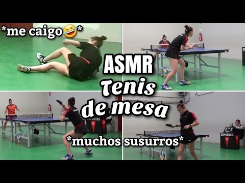 ASMR TENIS DE MESA!🏓🖤Muchos susurros y entretenido! (talking) ASMR en español para dormir | Pandasmr