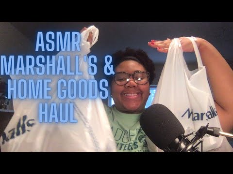 ASMR | Marshall's + HomeGoods Haul