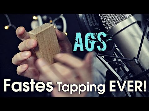 Fastest ASMR Tapping Ever Made (AGS)