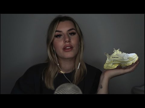 ASMR my shoe collection🤍