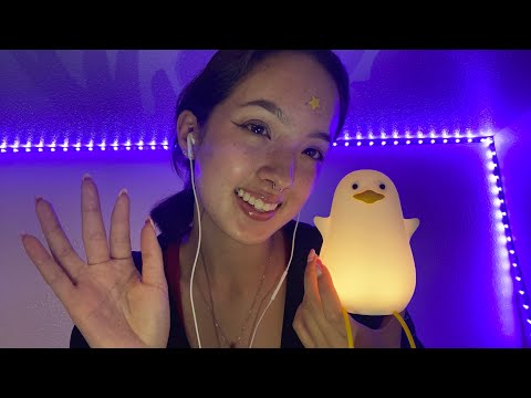 ASMR chaotic random triggers (tapping, mouth sounds, personal attention, go to sleep) + life update?