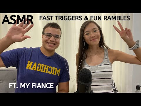 ASMR | Fast Triggers and Random Rambles with My Fiance