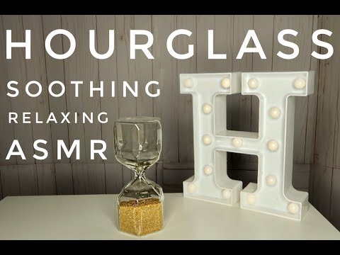 ASMR SAND SOUNDS FOR SLEEP | Soothing Hourglass | NO TALKING