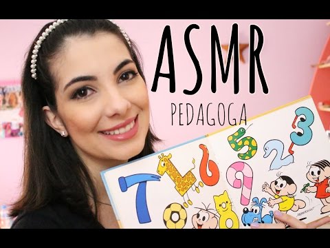 ASMR: Roleplay Pedagoga (Vídeo para relaxar e dar sono) - PORTUGUÊS