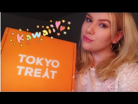 Eating Japanese Treats *ASMR* (Tokyo Treat Unboxing)