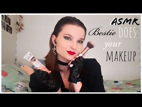 Bestie does your makeup | Praliene ASMR 🍫