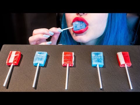 ASMR: Danish Candy Lollipops | NO CRACKING Sounds 🍭 🇩🇰 ~ Relaxing [No Talking|V] 😻