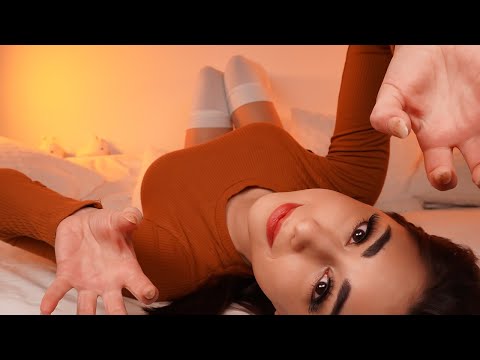 ASMR POV but I'm 🙃🙃 uʍop ǝpᴉsdn 🙃🙃 Personal Attention, Face Touching, Brushing, Scratching
