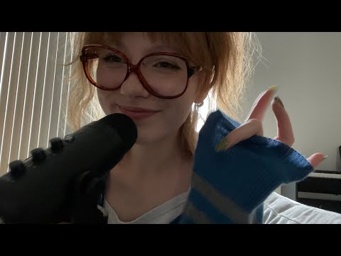 ASMR ⛈️reading french poetry in a storm⛈ américain parlant mal français | whispered american accent