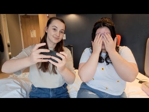 ASMR | I Gave My Bestfriend Tingles | Guess The ASMR Trigger With @birdiesasmr