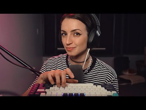 ASMR | Watch me Reply to Your Comments | Mechanical Keyboard | Fast Typing / Clicking