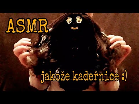 ASMR Česání, stříhání 💇 // ASMR combing and cutting hair, whisper