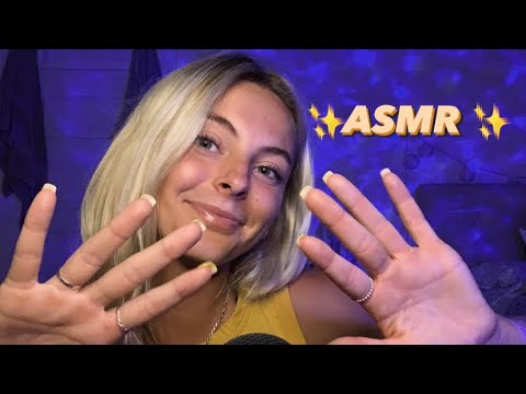 ASMR | Hand Movements & Gentle Whispering for Sleep |