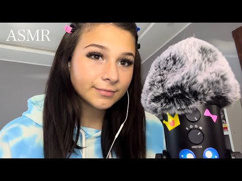 ASMR | Fluffy Mic Brushing 💙