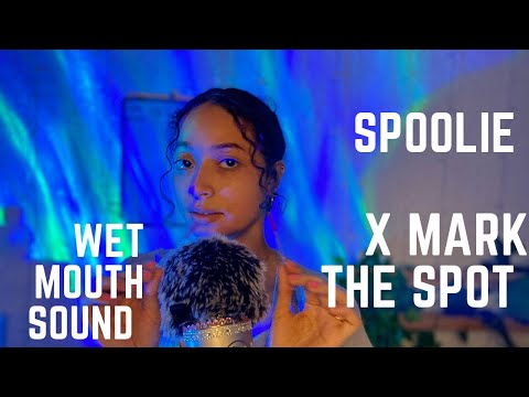 ASMR- SPOOLIE NIBBLING X MARK THE SPOT (WET MOUTHSOUND)
